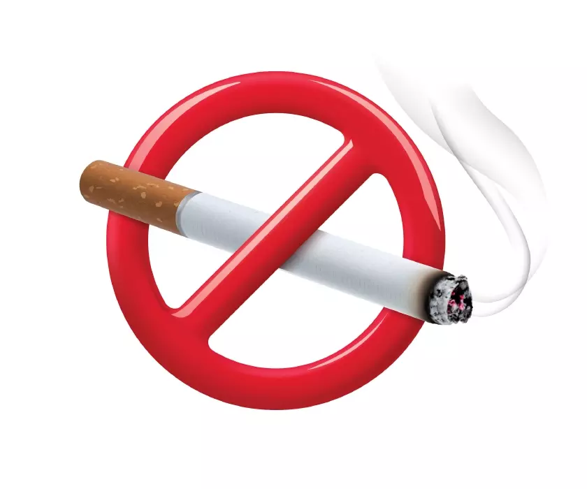 دانلود وکتور علامت سیگار ممنوع سه بعدی
