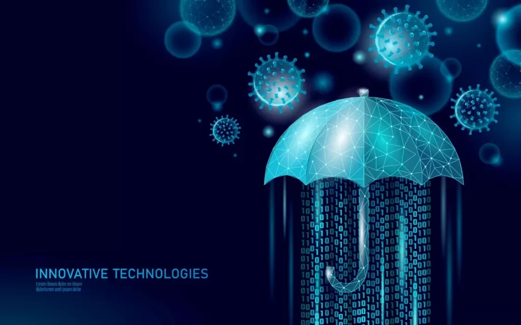 دانلود وکتور زمینه پزشکی و ویروس و واکسن