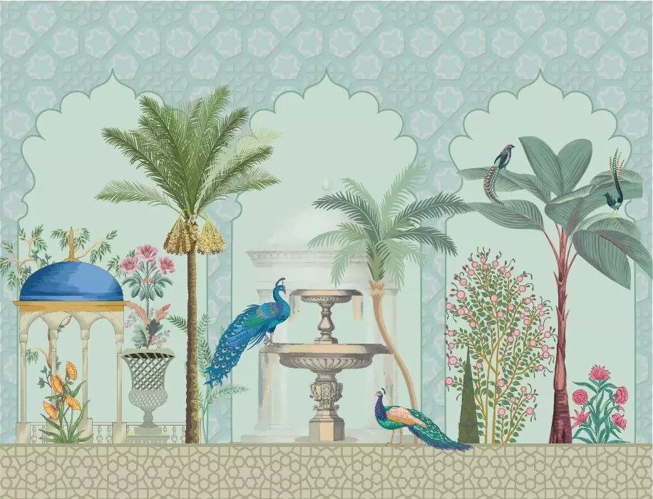 وکتور طراحی طبیعت و پرندگان شماره 12