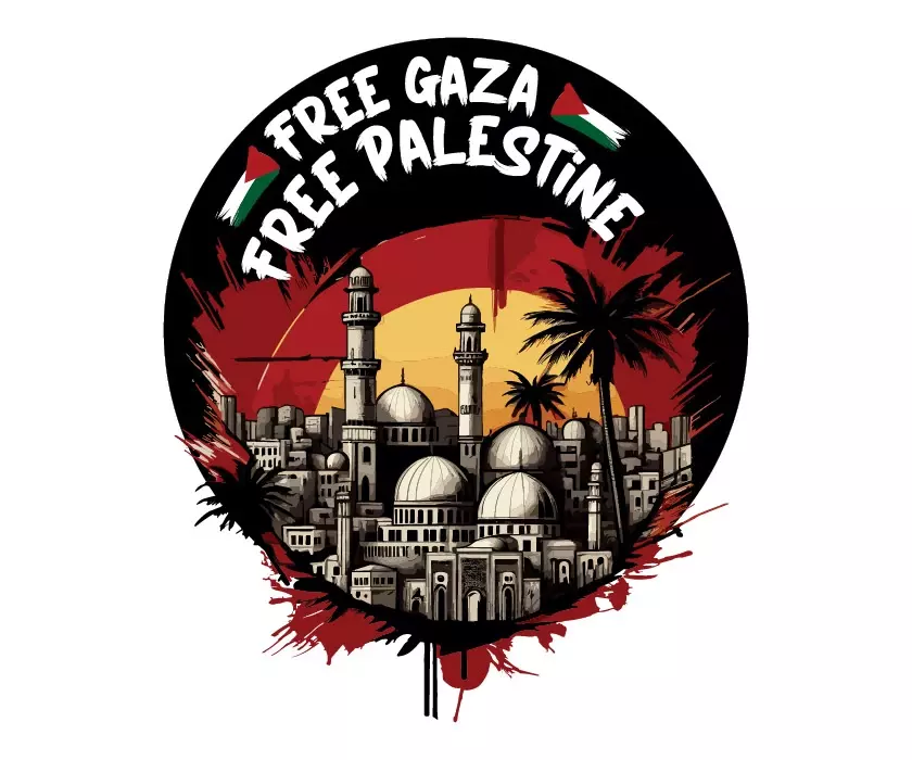 دانلود وکتور طراحی آزادی فلسطین