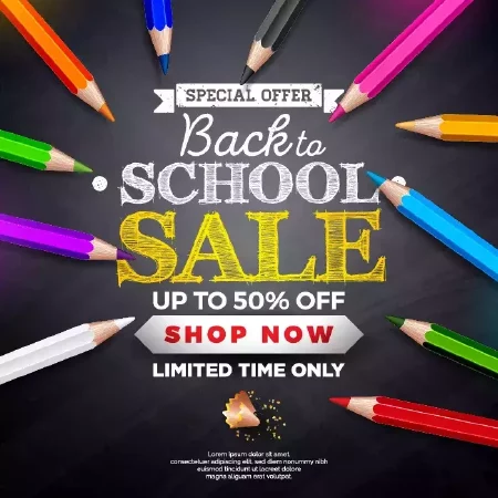 وکتور مداد رنگی