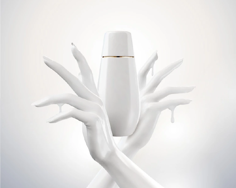 دانلود وکتور سه بعدی تبلیغاتی لوازم آرایشی زیبایی