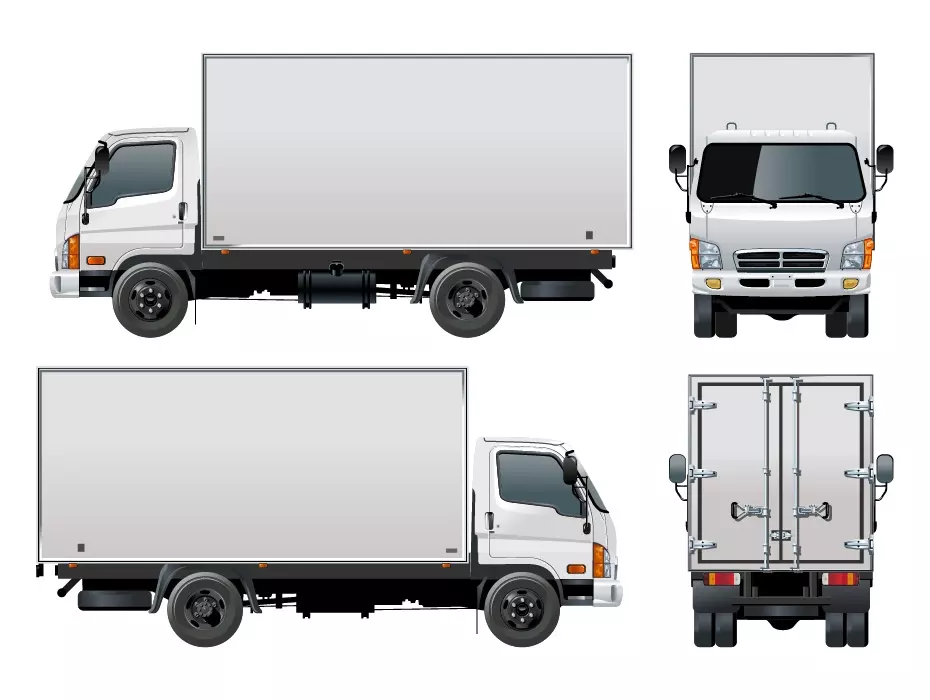 وکتور کامیونت و حمل بار