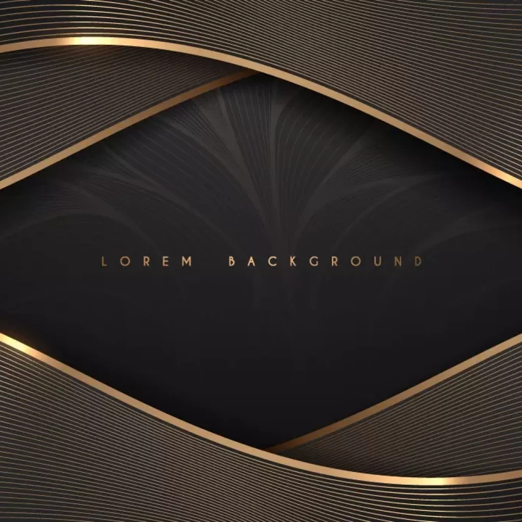 وکتور زمینه لایه ای طلایی لوکس