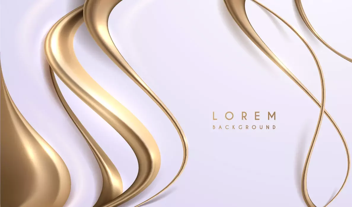 Modern golden luxury vector background