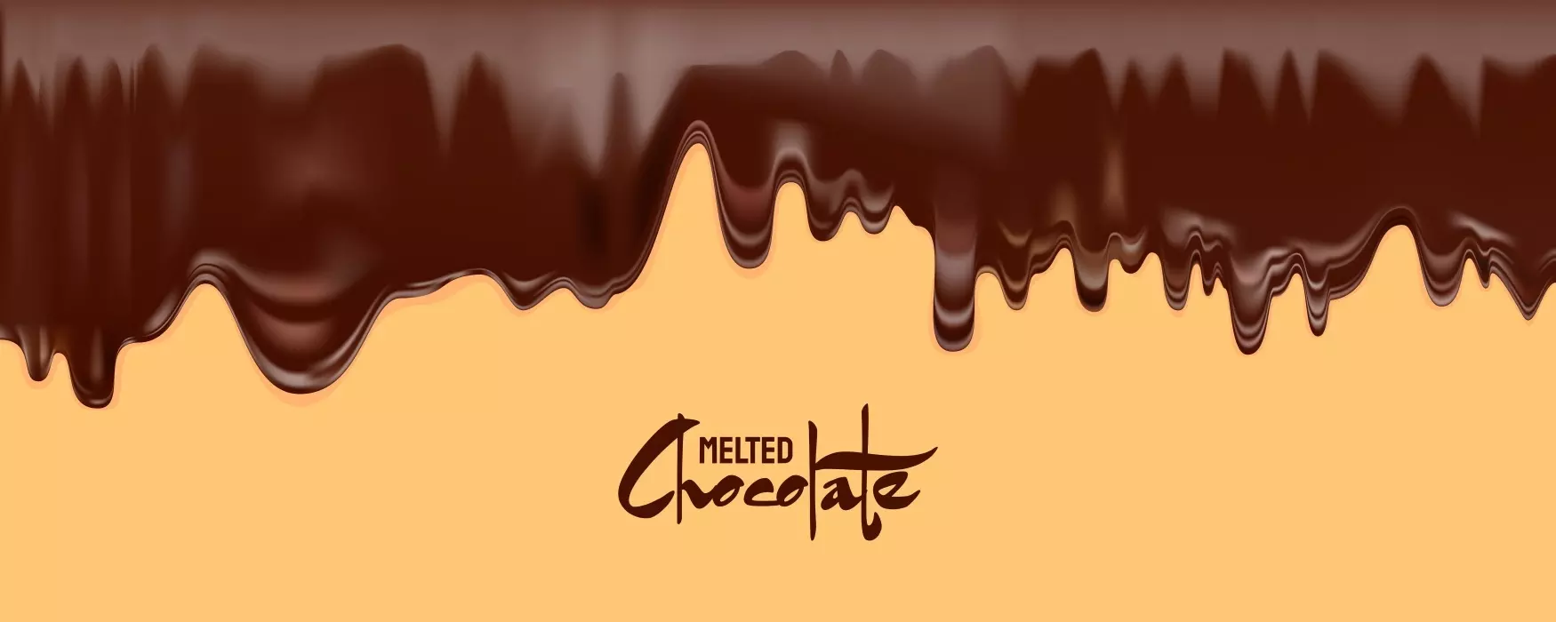 Chocolate background vector