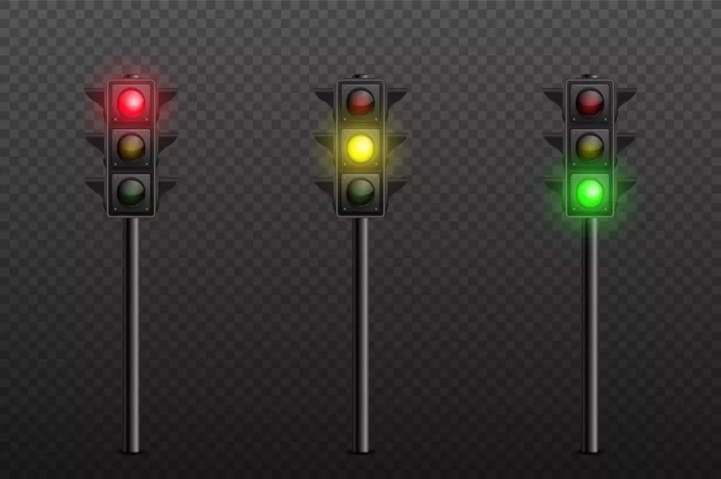 دانلود وکتور چراغ راهنمایی