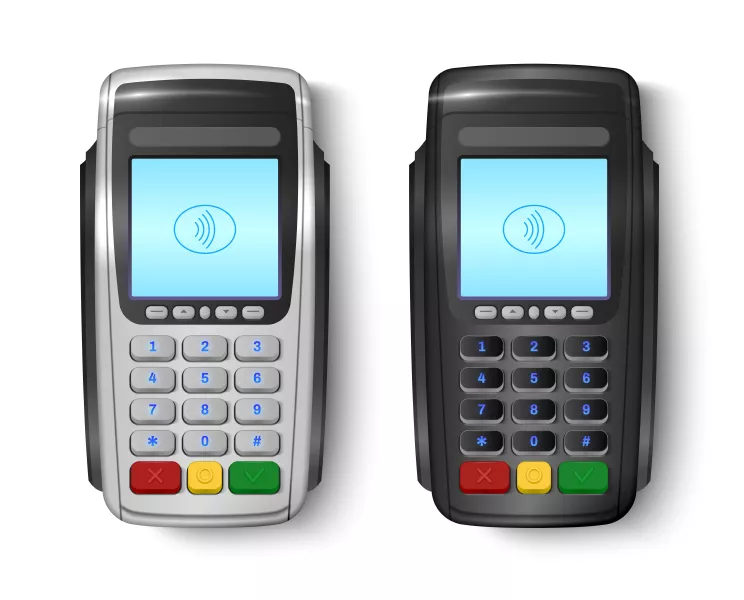 وکتور دستگاه پوز شماره سه