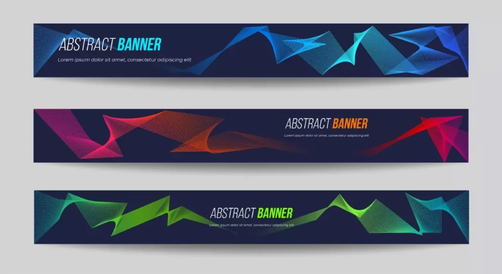 دانلود وکتور بنر مدرن