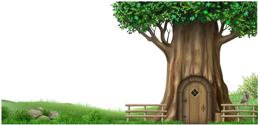 دانلود وکتور طراحی درخت و طبیعت و فصل بهار