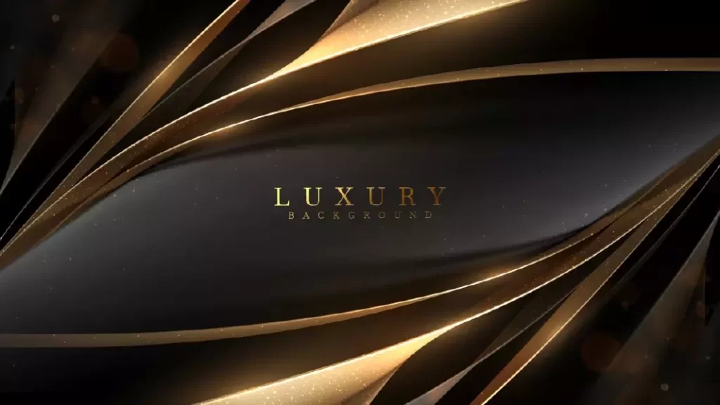 وکتور پس زمینه لاکچری طلایی مدرن