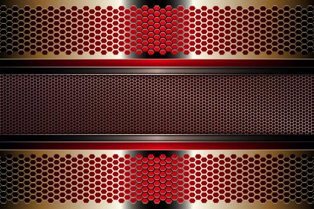 دانلود وکتور زمینه فلزی مشبک