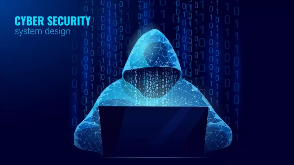 دانلود وکتور پس زمینه با مضمون هکر