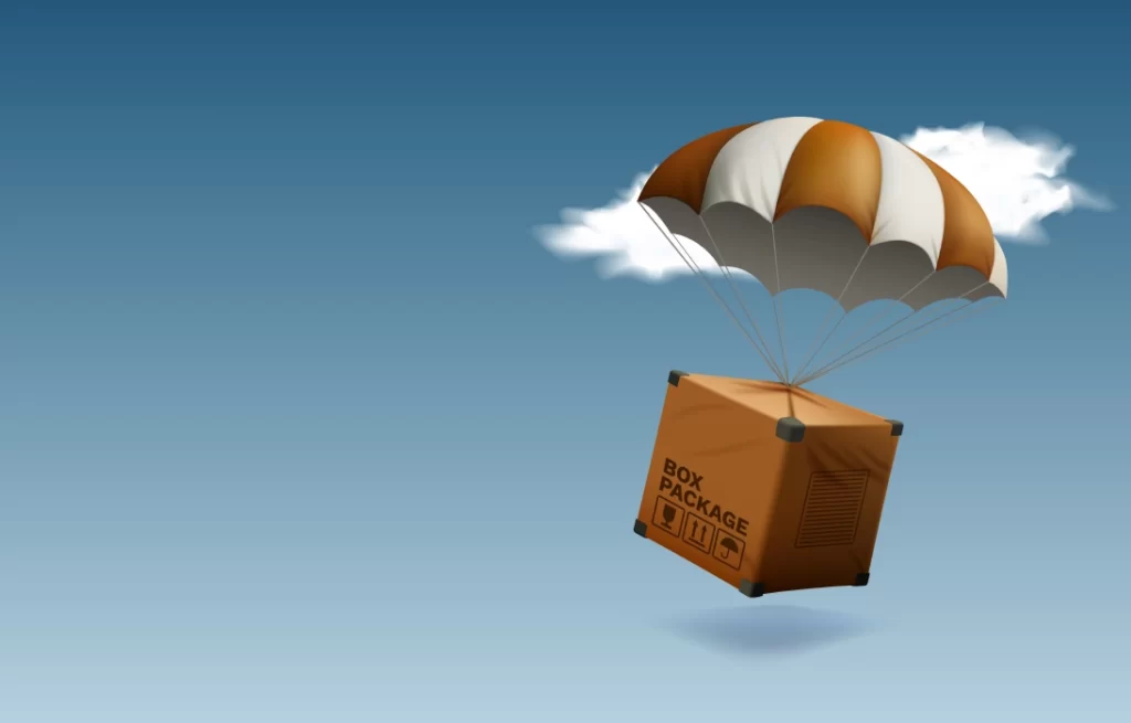 دانلود وکتور سه بعدی ارسال بسته