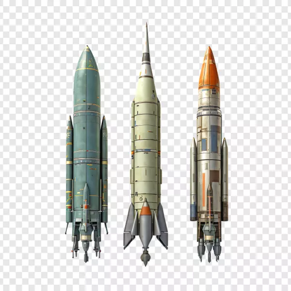 موکاپ موشک و راکت شماره یک