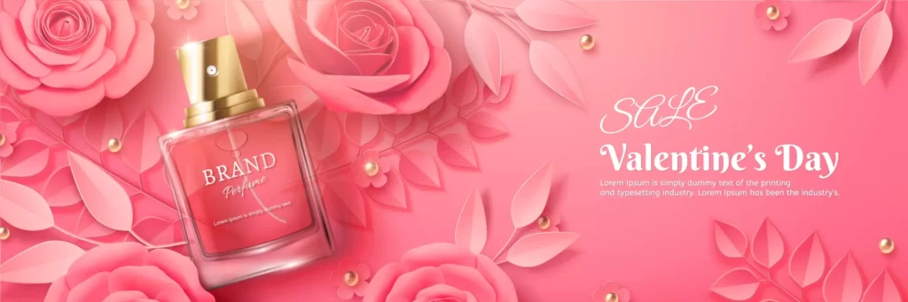 وکتور تبلیغ عطر و ادکلن شماره دو