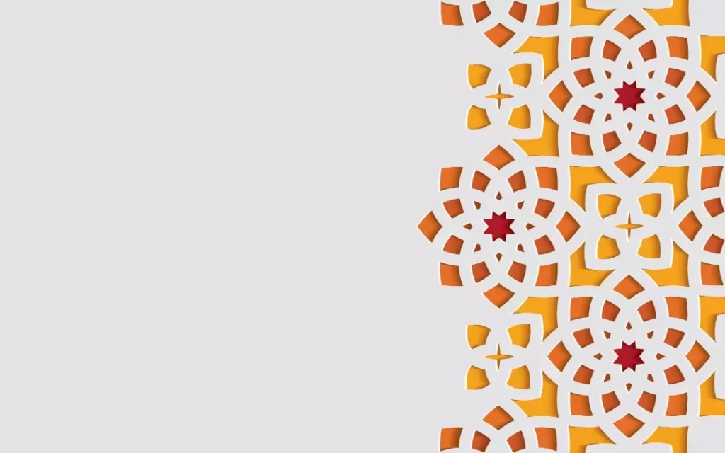 دانلود وکتور زمینه سبک اسلامی سنتی