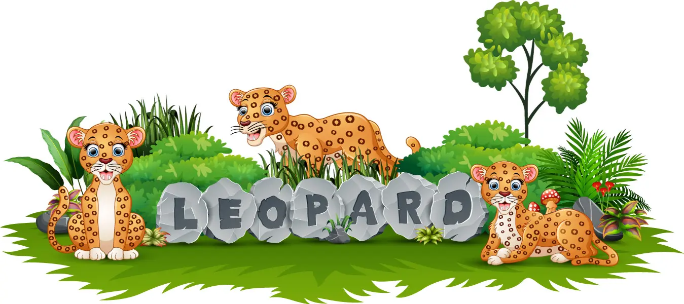 وکتور کارتونی پلنگ