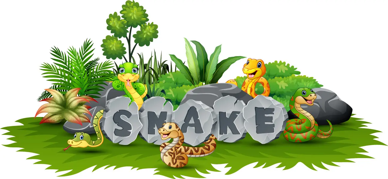 وکتور کارتونی مار