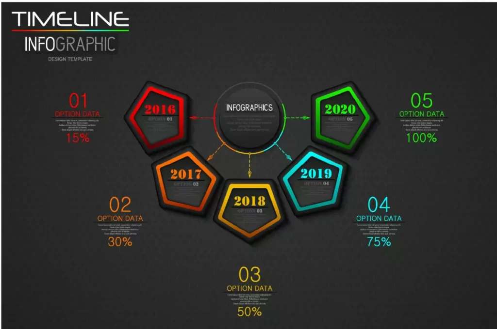 دانلود وکتور طراحی لوگو هندسی تیره