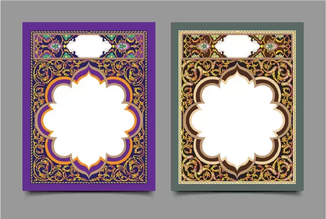 وکتور قالب آماده سبک مذهبی شماره دو