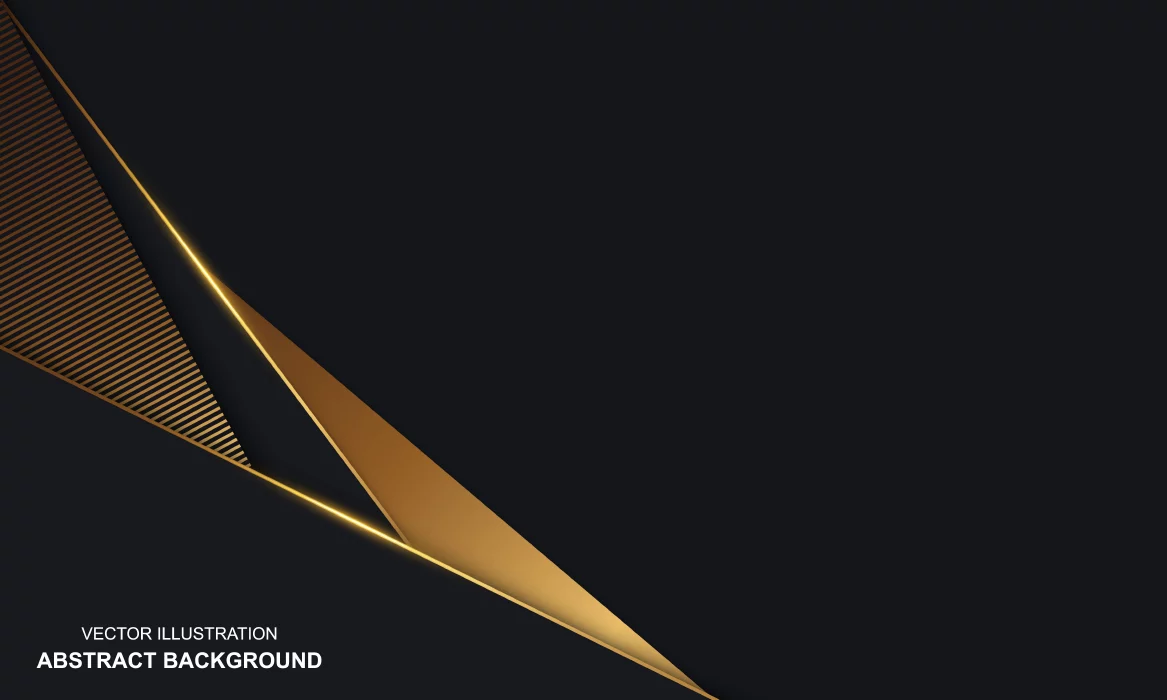 وکتور پس زمینه لایه ای مدرن طلایی شماره یک