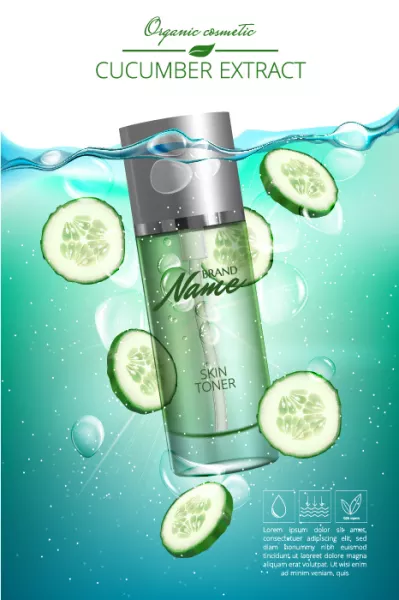 وکتور تبلیغ لوازم آرایش شماره دو