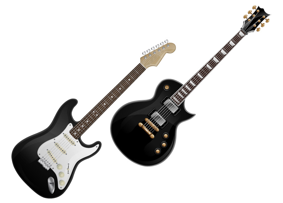 وکتور گیتار واقع بینانه