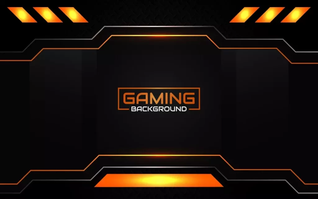 وکتور زمینه فلزی مدرن فلزی سبک گیم