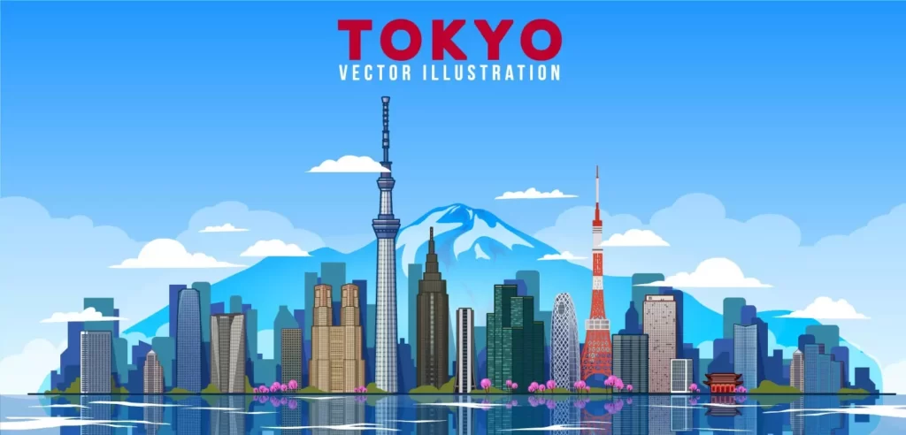 دانلود وکتور طراحی شهر و ساختمان ها