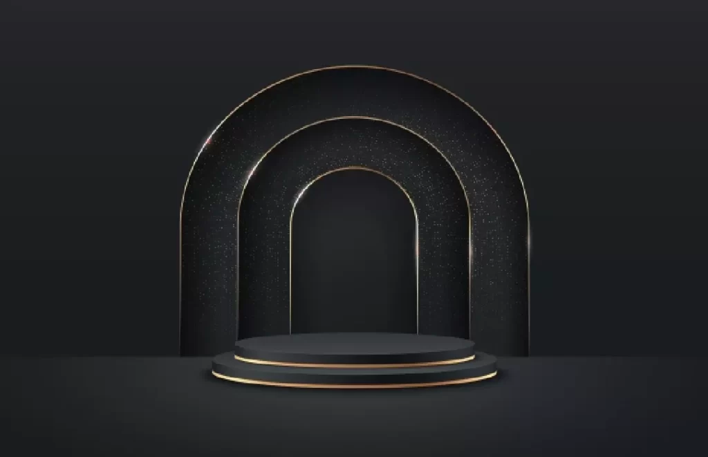 دانلود وکتور دکوراسیون و استیج معرفی محصول