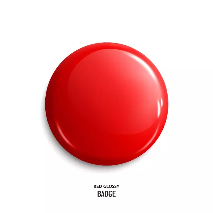 دانلود وکتور دکمه گرد قرمز