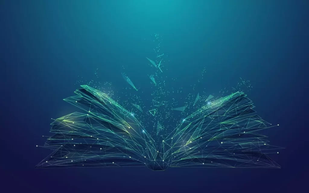 دانلود وکتور طراحی زمینه سه بعدی کتاب