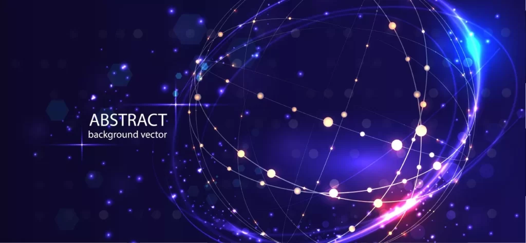 وکتور بکگراند کره زمین درخشان و تکنولوژی شماره دودانلود وکتور زمینه کره زمین وتکنولوژی و فناوری