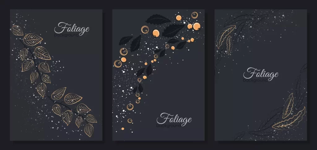 دانلود وکتور قالب کارت تبریک و پوستال طرح گل