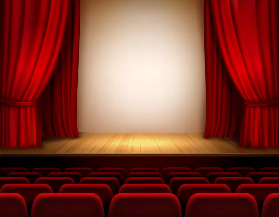 وکتور سالن نمایش و تئاتر شماره سه