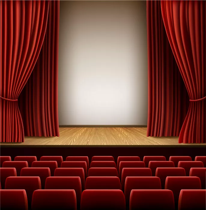 وکتور سالن نمایش و تئاتر شماره چهار