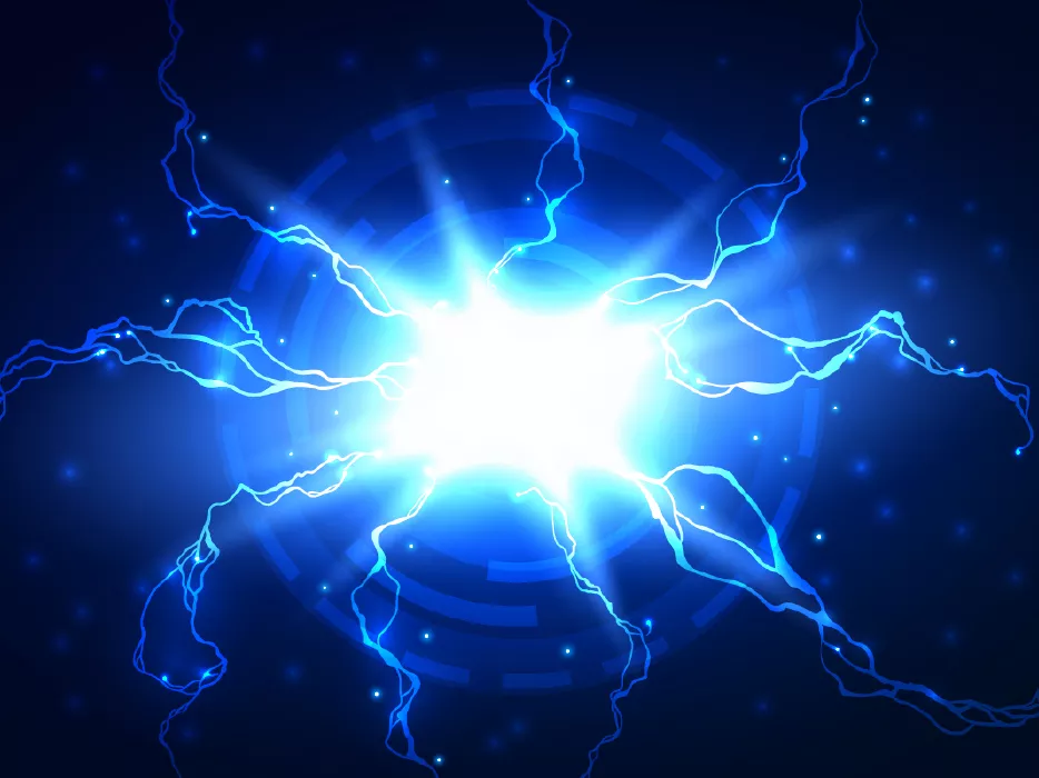 وکتور پس زمینه طرح صاعقه شماره یک