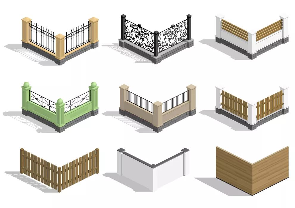 دانلود وکتور ایزومتریک حصار