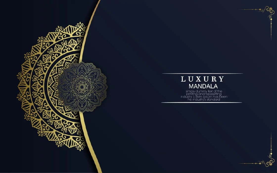 وکتور پس زمینه ماندالا