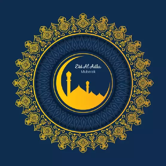 وکتور پس زمینه طرح سنتی اسلامی شماره ده