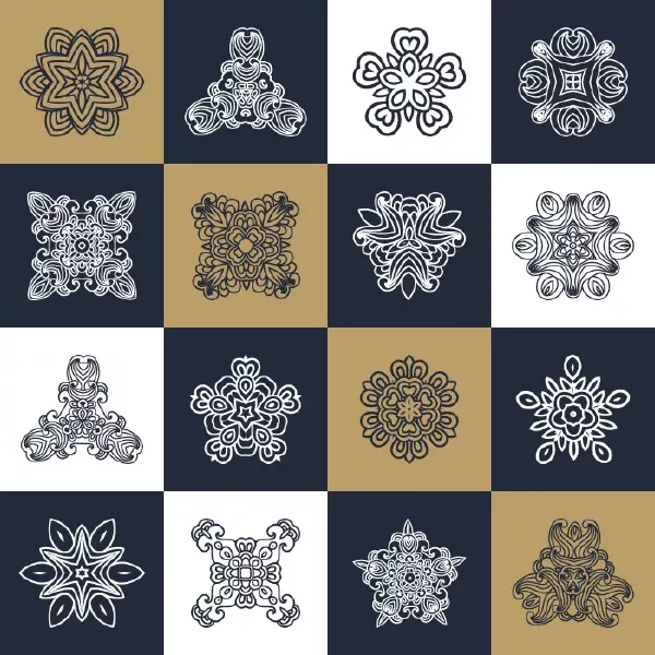 وکتور کلکسیون طراحی های هنری