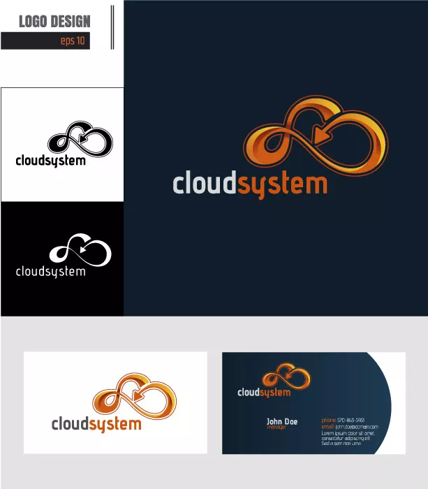 وکتور لوگو و کارت ویزیت شماره دو