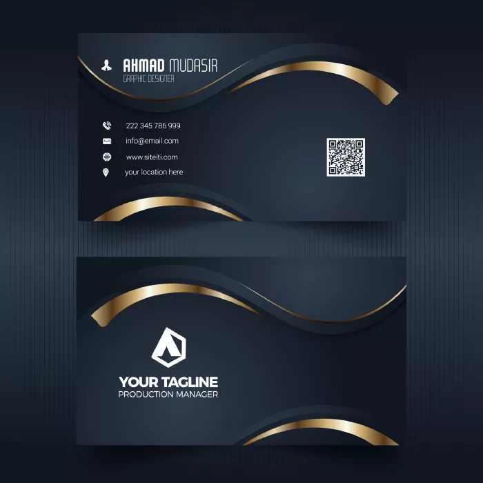 وکتور کارت ویزیت مدرن