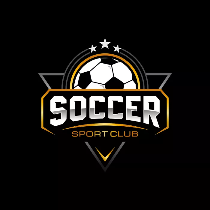 وکتور لوگو ورزشی فوتبال