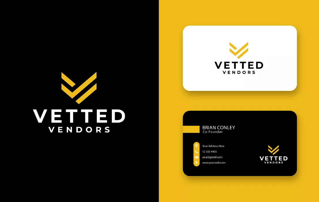 وکتور لوگو و کارت ویزیت مفهومی