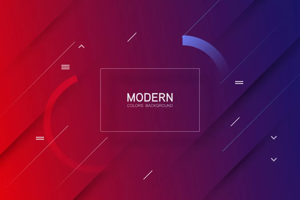 وکتور پس زمینه مدرن قرمز