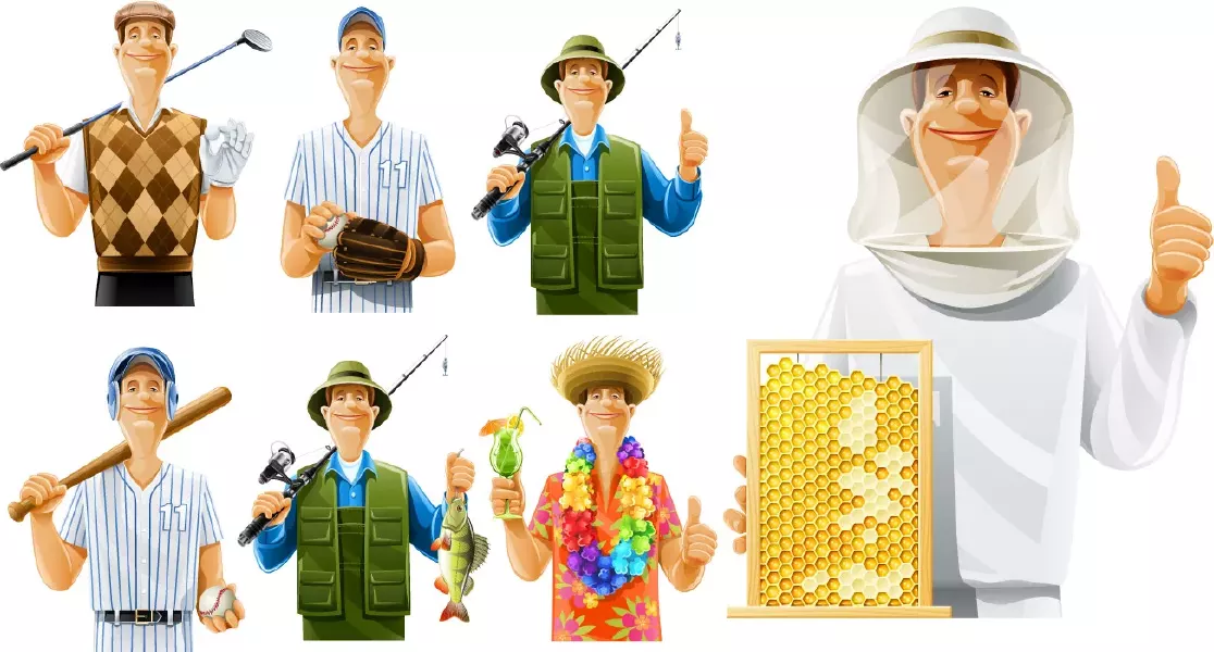 وکتور شخصیت و کاراکتر های کسب و کار شماره چهار