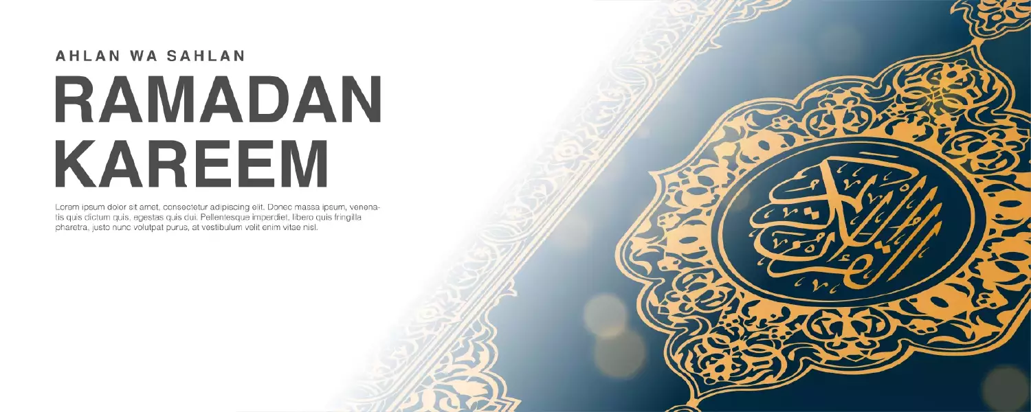 وکتور پس زمینه قرآن کریم و ماه مبارک رمضان