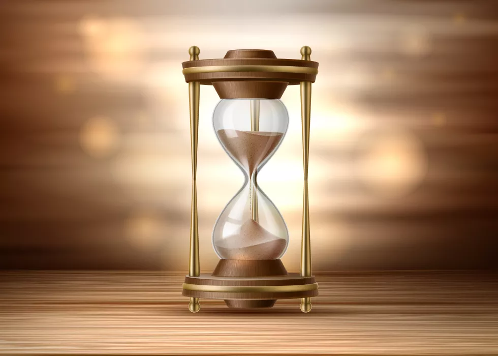 وکتور ساعت شنی شماره پنج